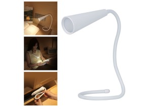 LUMINARIA DE LED MESA FLEXIVEL BRANCA