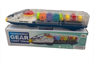 TREM BALA TRANSPARENTE MECANICO