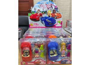 COLEÇÃ  BONECA ESTILO PLAYMOBIL PATINADORA TK-AB7991